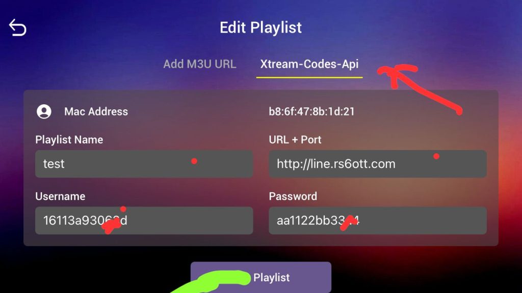 Xtream-Codes-API Method