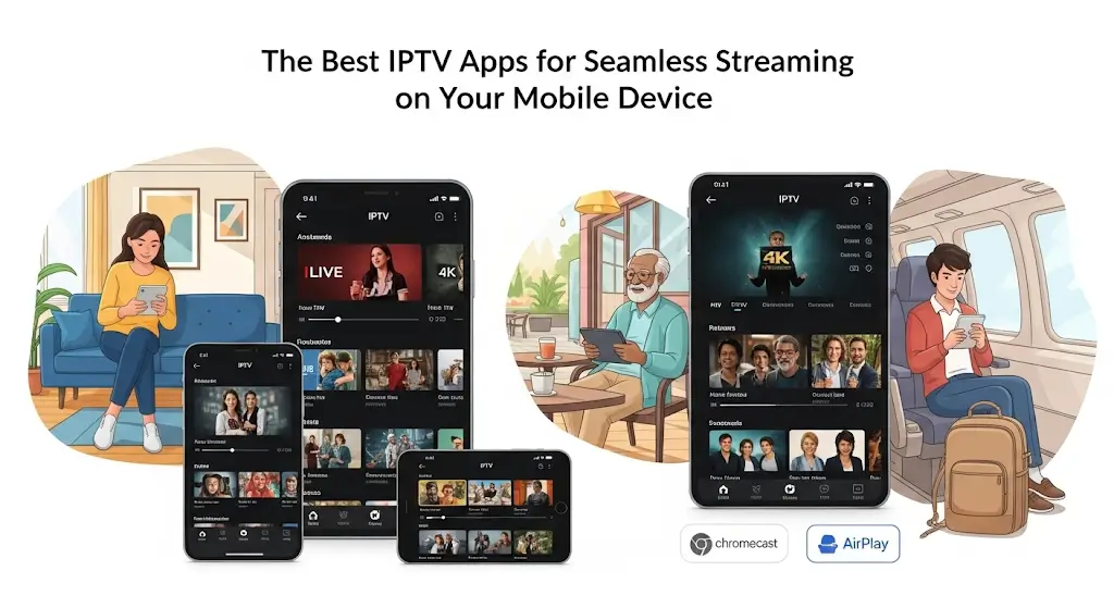 he Best IPTV Apps for Seamless Streaming on Your Mobile Device